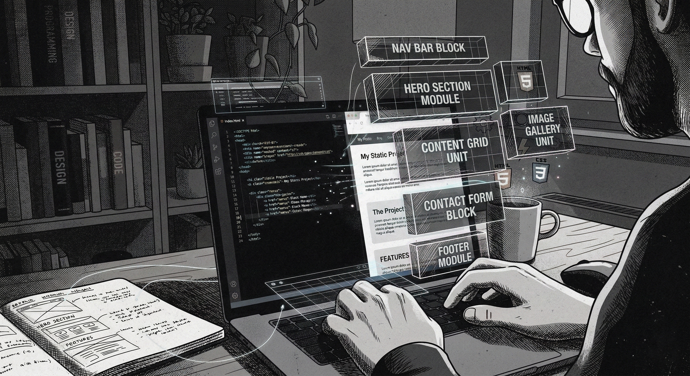 WebVidra | Offline Weboldal Szerkesztő és Generátor - A statikus weboldalak előnyei galéria borítókép